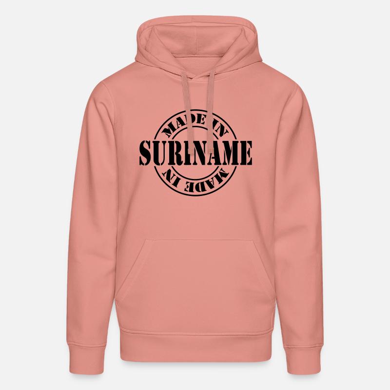 made in suriname m1k2 - Sweat à capuche bio DRUMMER Stanley/Stella Unisexe - rose poudré