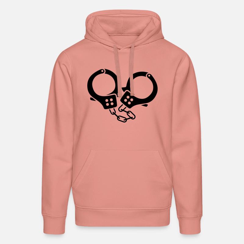 menottes - Sweat à capuche bio DRUMMER Stanley/Stella Unisexe - rose poudré