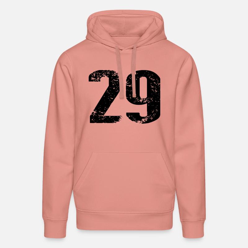 Maillot à 29 numéros - Sweat à capuche bio DRUMMER Stanley/Stella Unisexe - rose poudré