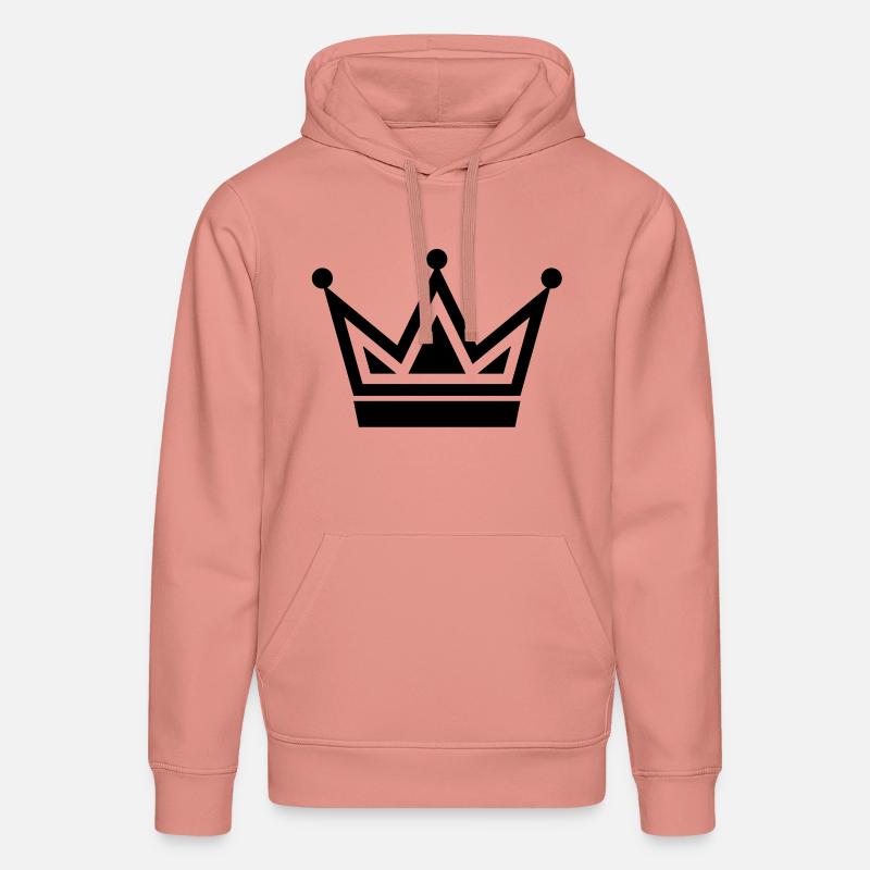 crown de - Stanley/Stella Unisex Bio-Hoodie DRUMMER  - Altrosa