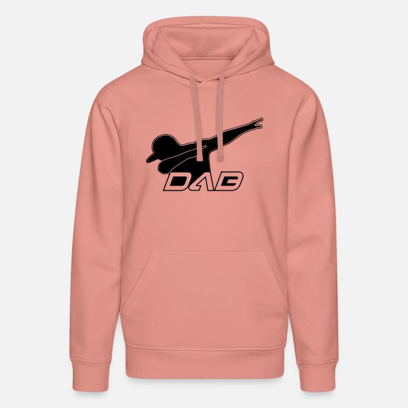 DAB black style - Stanley/Stella Unisex Bio-Hoodie DRUMMER  - Altrosa