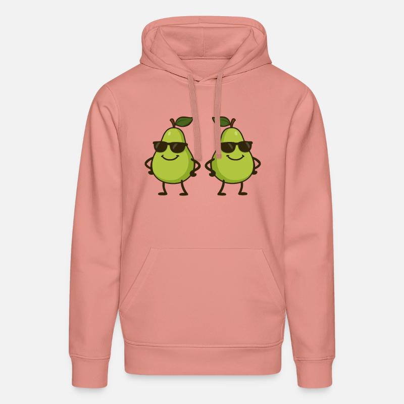 Pear Comic Cool 2 - Stanley/Stella DRUMMER Unisex Organic Hoodie - canyon pink