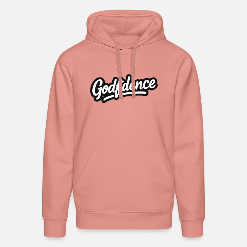 Divinité - Sweat à capuche bio DRUMMER Stanley/Stella Unisexe - rose poudré