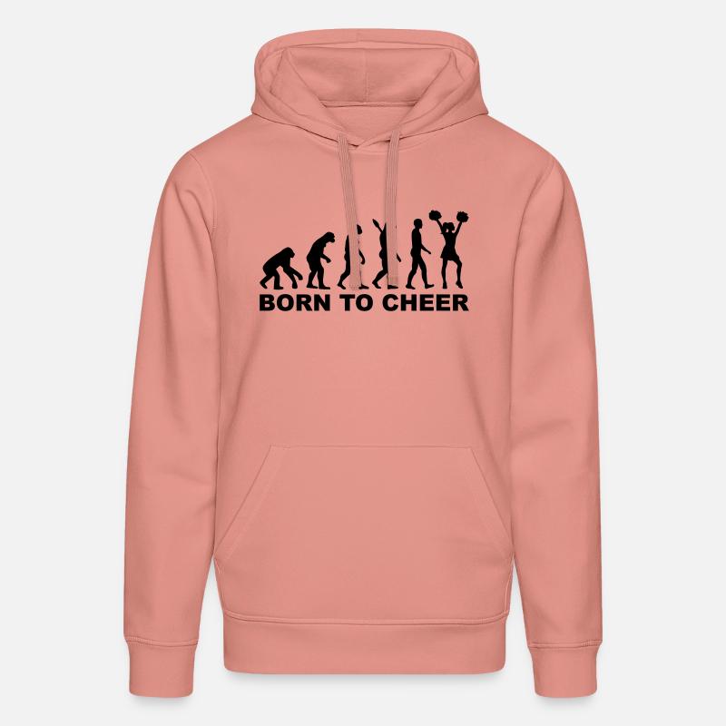 Evolution Cheerleading - Sweat à capuche bio DRUMMER Stanley/Stella Unisexe - rose poudré