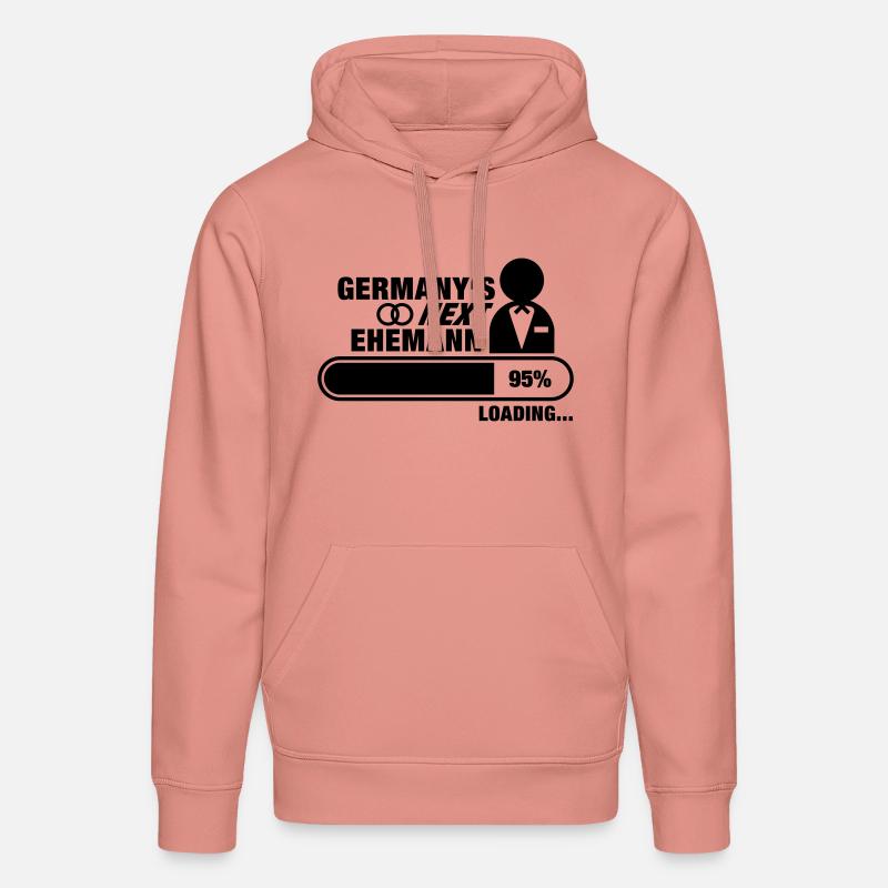 germanys_next_ehemann_f1 - Sweat à capuche bio DRUMMER Stanley/Stella Unisexe - rose poudré