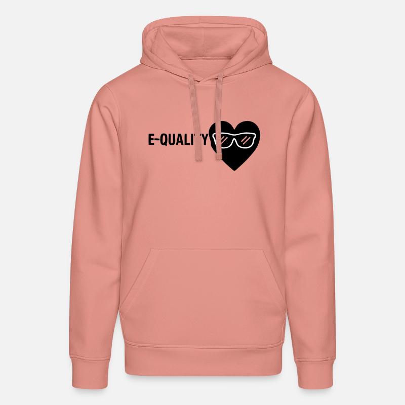 QUALITÉ E - Sweat à capuche bio DRUMMER Stanley/Stella Unisexe - rose poudré