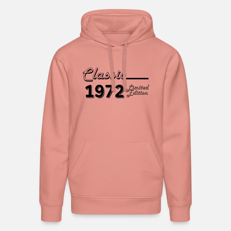 Classic 1972 édition limitée - Sweat à capuche bio DRUMMER Stanley/Stella Unisexe - rose poudré