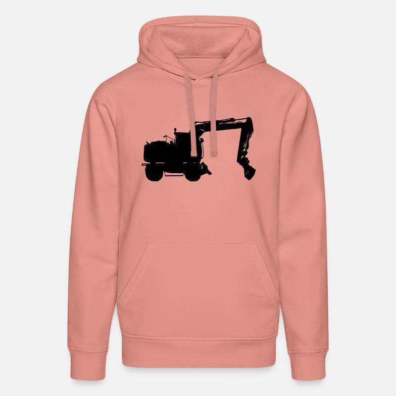 Pelles - Sweat à capuche bio DRUMMER Stanley/Stella Unisexe - rose poudré