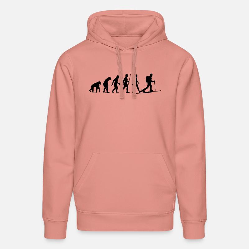 Evolution Skitour - Stanley/Stella Unisex Bio-Hoodie DRUMMER  - Altrosa