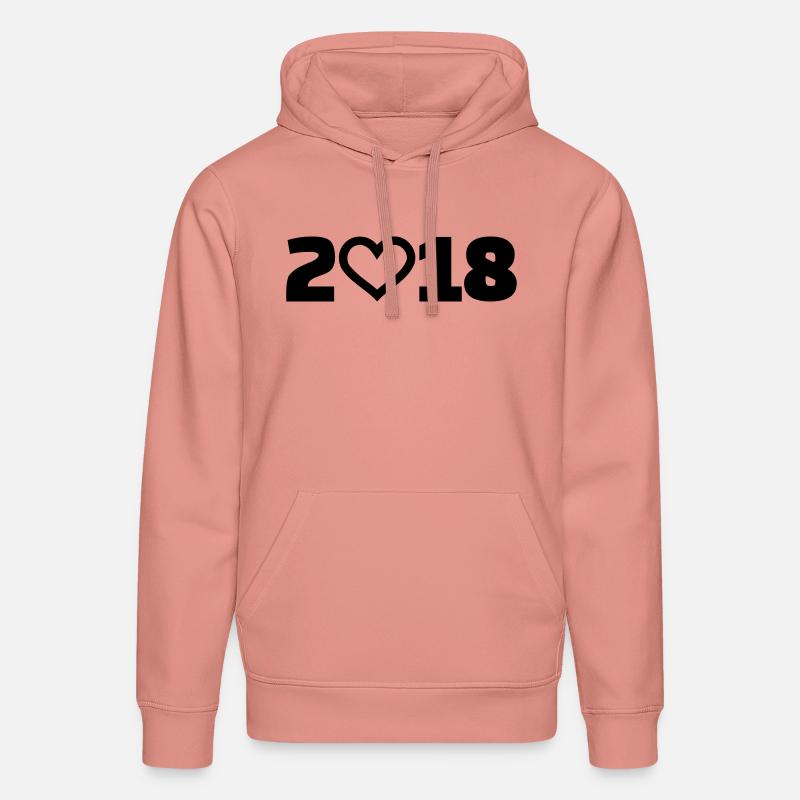 2018 - Sweat à capuche bio DRUMMER Stanley/Stella Unisexe - rose poudré