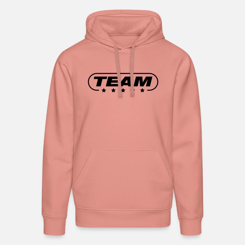 team_wq1 - Sweat à capuche bio DRUMMER Stanley/Stella Unisexe - rose poudré