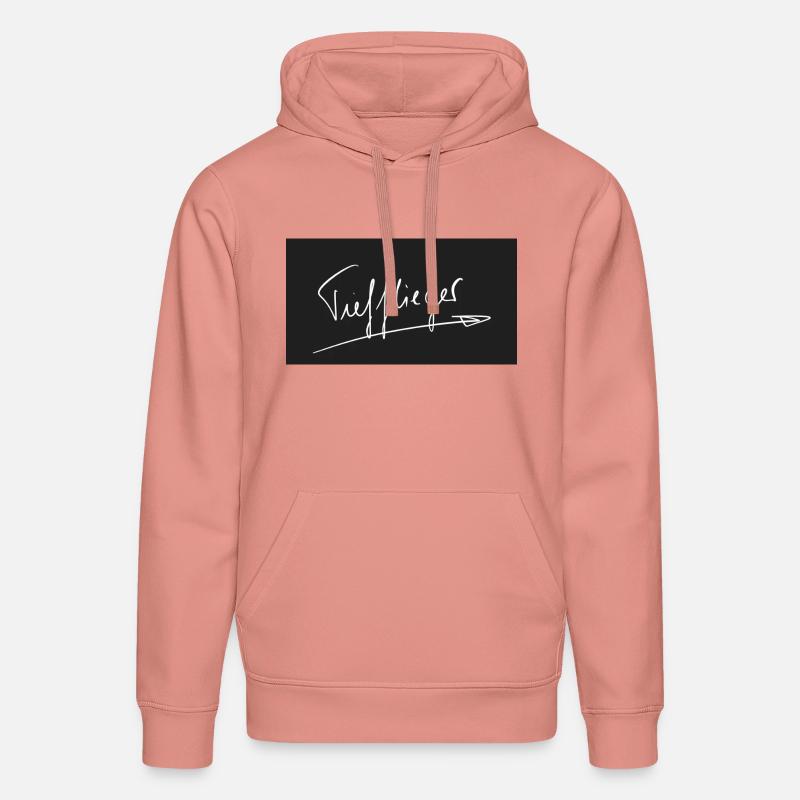 Tiefflieger - Stanley/Stella Unisex Bio-Hoodie DRUMMER - Altrosa