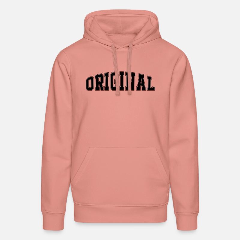 Langue source - Sweat à capuche bio DRUMMER Stanley/Stella Unisexe - rose poudré