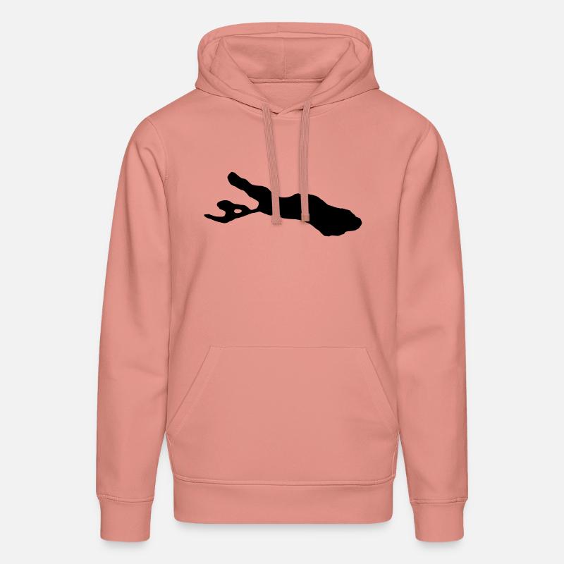 Bodensee - Stanley/Stella Unisex Bio-Hoodie DRUMMER  - Altrosa