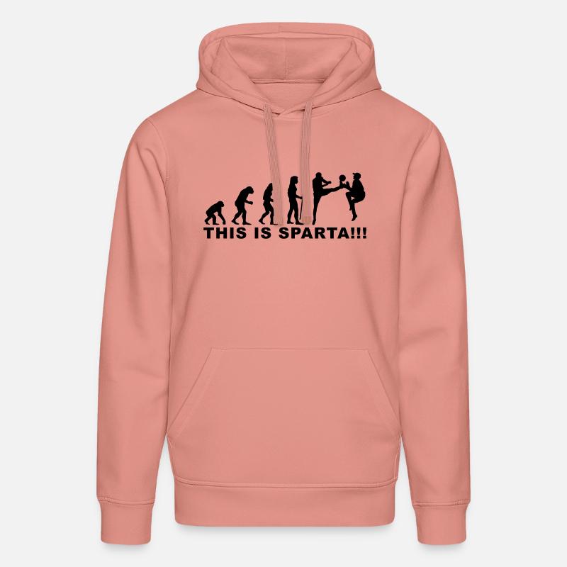 evolution_soccer2 - Sweat à capuche bio DRUMMER Stanley/Stella Unisexe - rose poudré