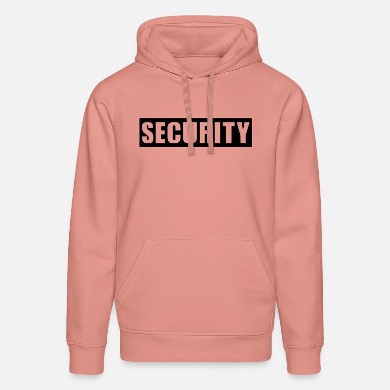 Security - Sweat à capuche bio DRUMMER Stanley/Stella Unisexe - rose poudré