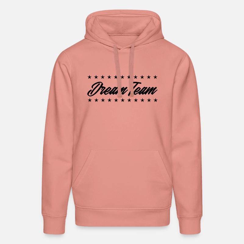 Équipe de rêve - Sweat à capuche bio DRUMMER Stanley/Stella Unisexe - rose poudré