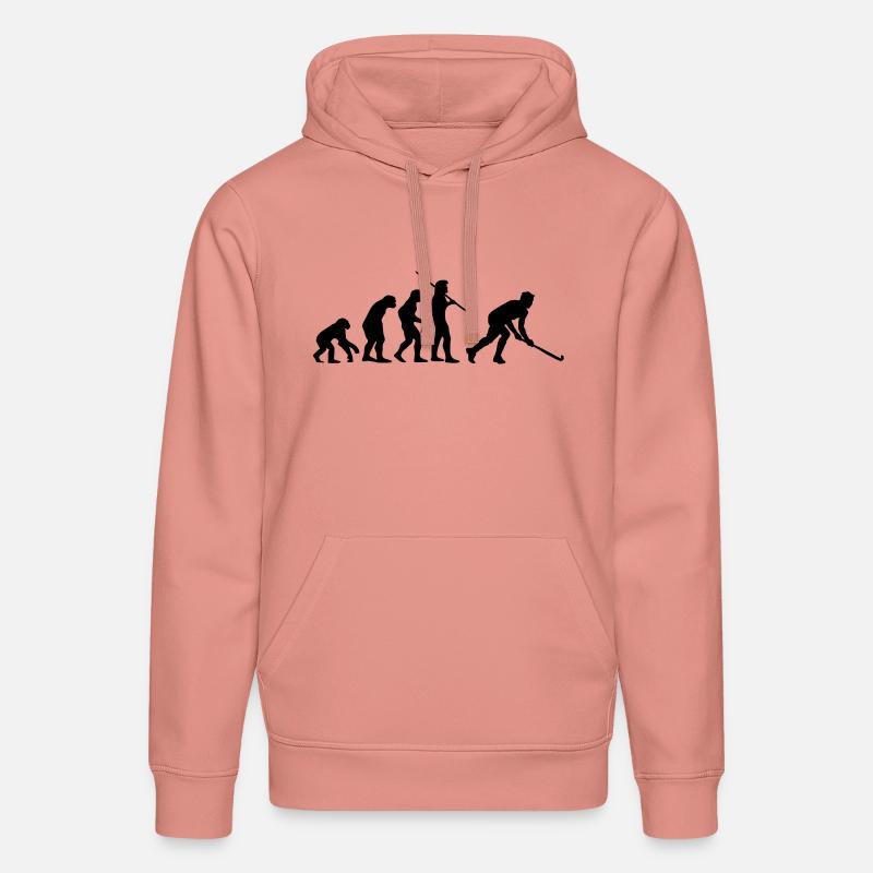 Evolution Hockey 2 - Sweat à capuche bio DRUMMER Stanley/Stella Unisexe - rose poudré
