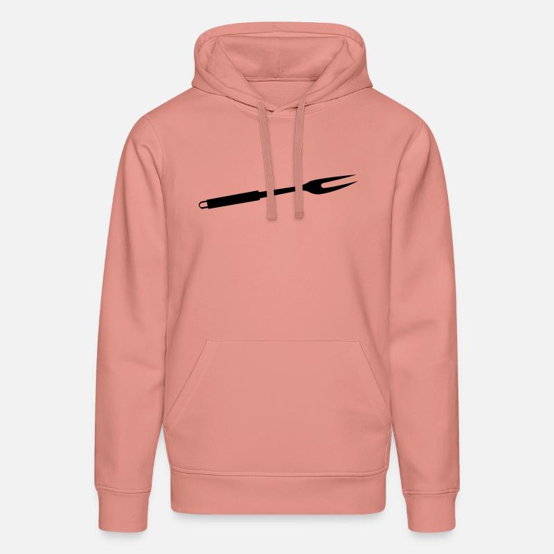 GRILL Fork Grill Outils - Sweat à capuche bio DRUMMER Stanley/Stella Unisexe - rose poudré