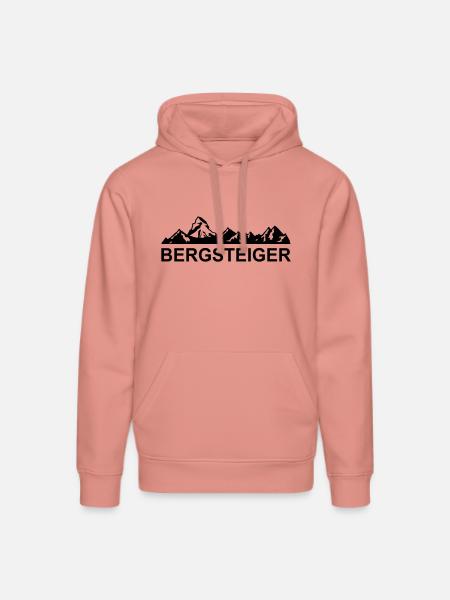 bergsteiger - Stanley/Stella Unisex Bio-Hoodie DRUMMER  - Altrosa