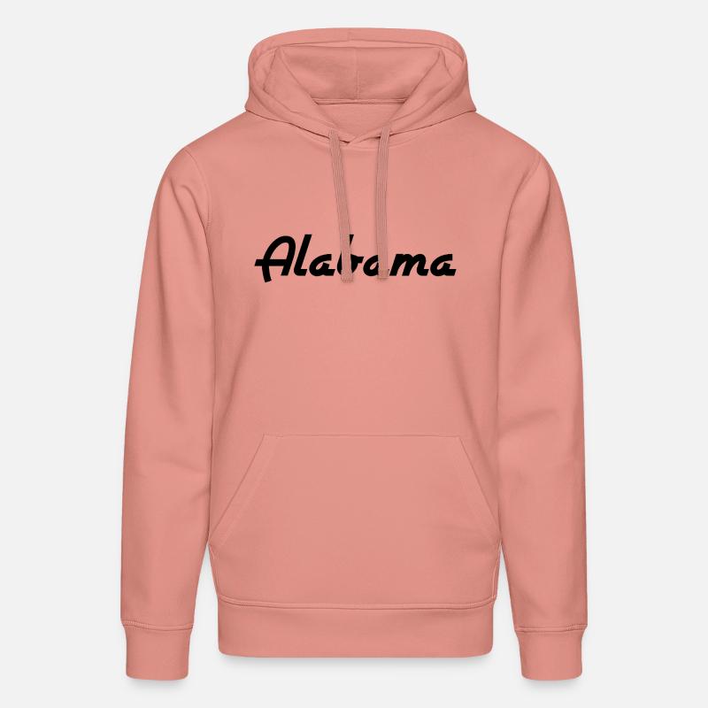 Alabama - États-Unis - États-Unis d’Amérique - Sweat à capuche bio DRUMMER Stanley/Stella Unisexe - rose poudré