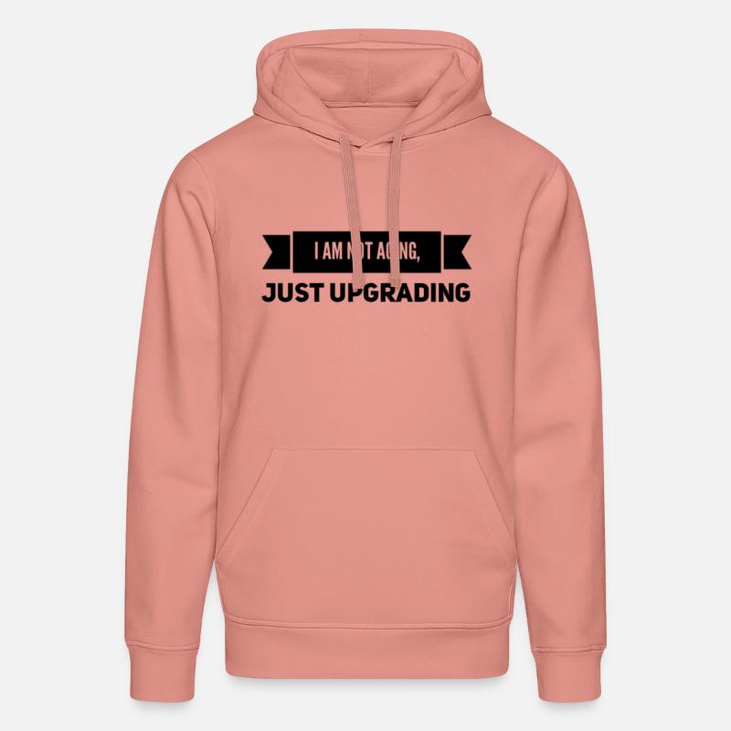 Idée cadeau 40e anniversaire - Sweat à capuche bio DRUMMER Stanley/Stella Unisexe - rose poudré