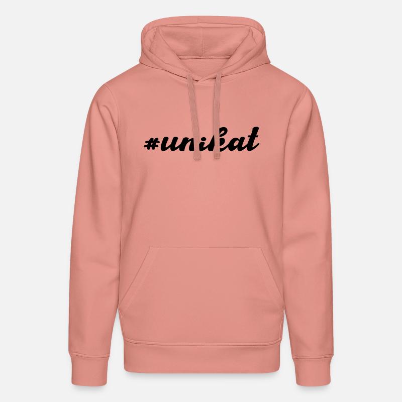 Unique - Sweat à capuche bio DRUMMER Stanley/Stella Unisexe - rose poudré