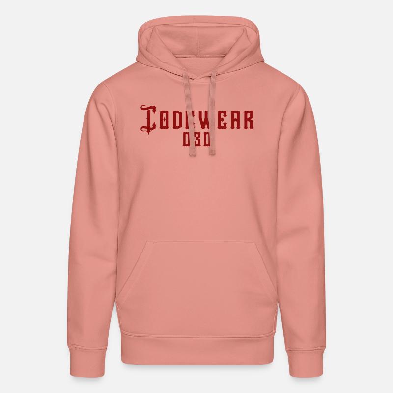 Codewear 030 Berlin - Stanley/Stella Unisex Bio-Hoodie DRUMMER  - Altrosa