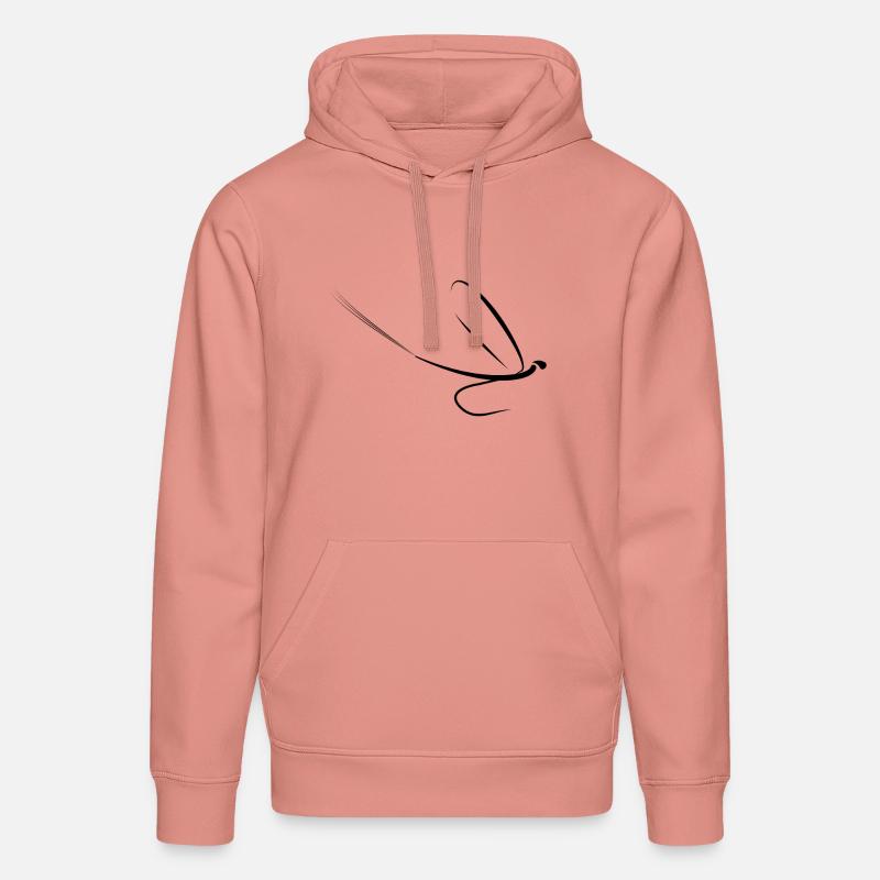 Modèle 3 - Mayfly - Sweat à capuche bio DRUMMER Stanley/Stella Unisexe - rose poudré