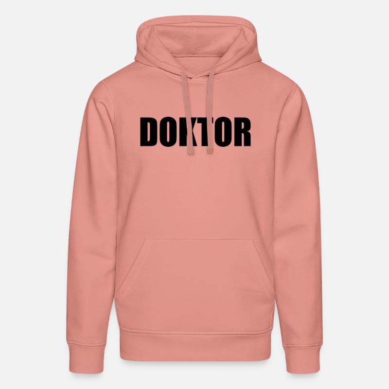 Doktor - Sweat à capuche bio DRUMMER Stanley/Stella Unisexe - rose poudré