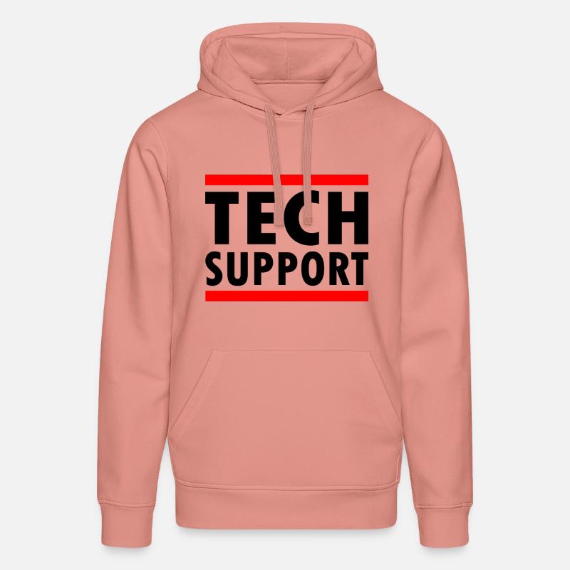 tech support - Sweat à capuche bio DRUMMER Stanley/Stella Unisexe - rose poudré