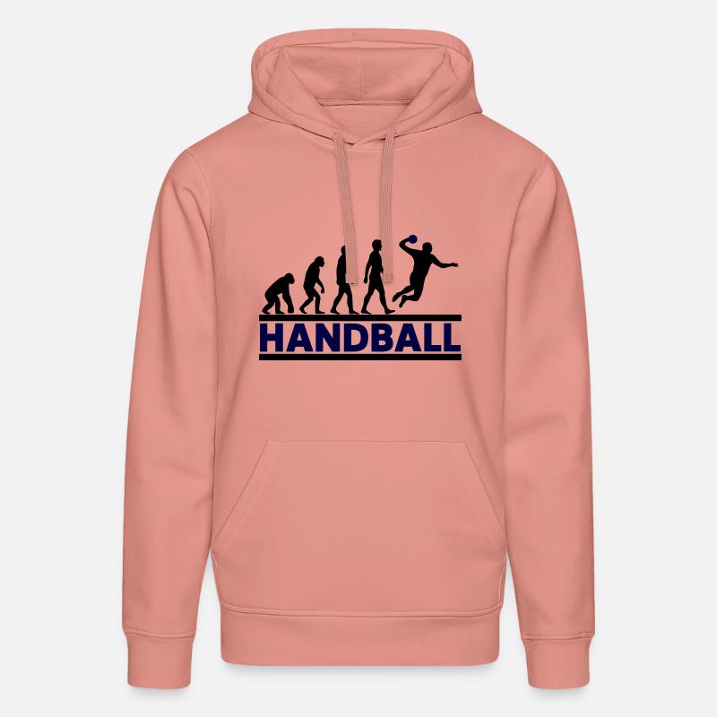 Handball Evolution Sport Fun - Stanley/Stella Unisex Bio-Hoodie DRUMMER  - Altrosa