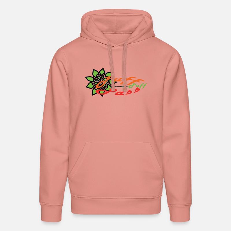 Puff-Puff-Pass !!! - Stanley/Stella Unisex Bio-Hoodie DRUMMER  - Altrosa