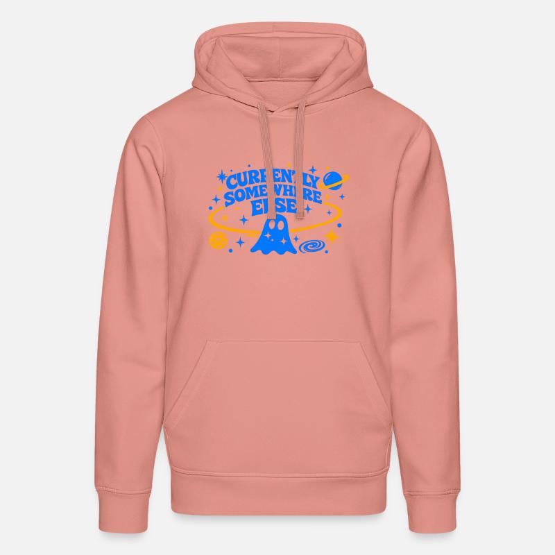CURRENTLY SOMEWHERE ELSE - Stanley/Stella Unisex Bio-Hoodie DRUMMER - Altrosa