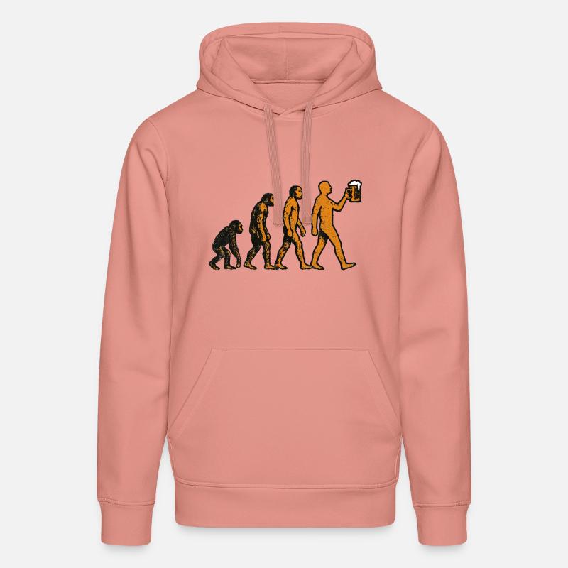 Evolution Bier - Stanley/Stella Unisex Bio-Hoodie DRUMMER  - Altrosa