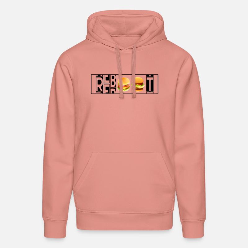 REBOOT - Sweat à capuche bio DRUMMER Stanley/Stella Unisexe - rose poudré