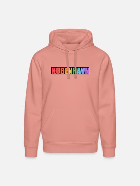 Kbenhavn LGBT Rainbow Copenhagen - Stanley/Stella DRUMMER Unisex Organic Hoodie - canyon pink