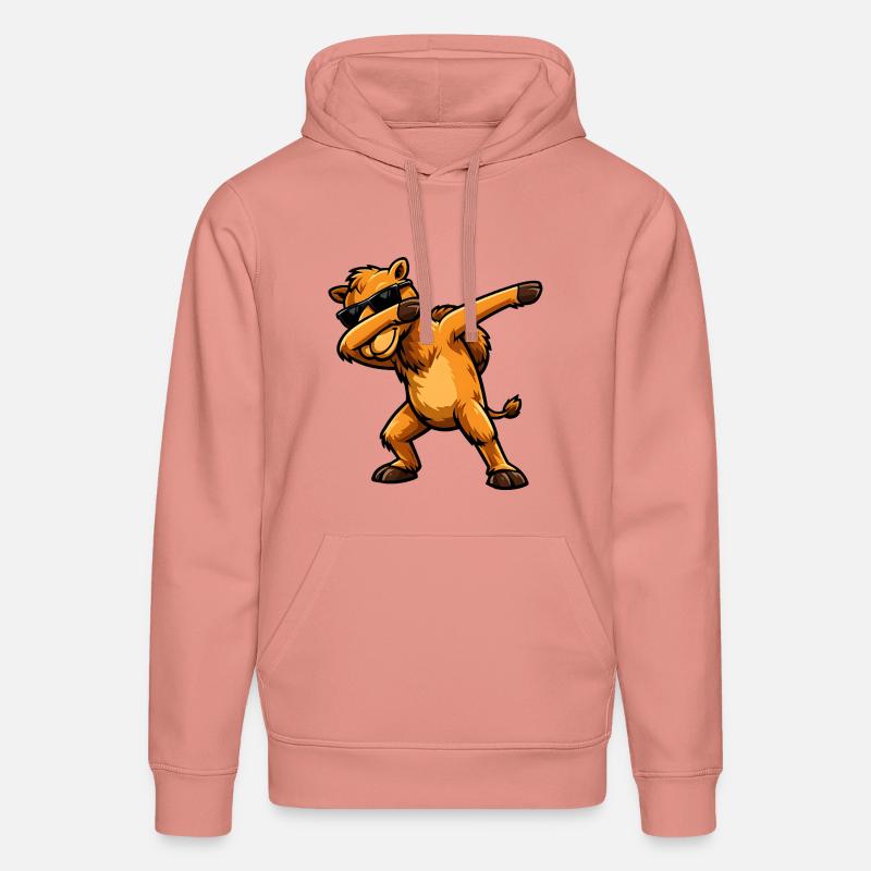 Dabbing Kamel - Stanley/Stella Unisex Bio-Hoodie DRUMMER  - Altrosa