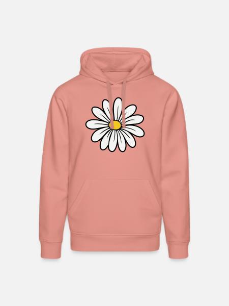 Gänseblümchen - Stanley/Stella Unisex Bio-Hoodie DRUMMER - Altrosa