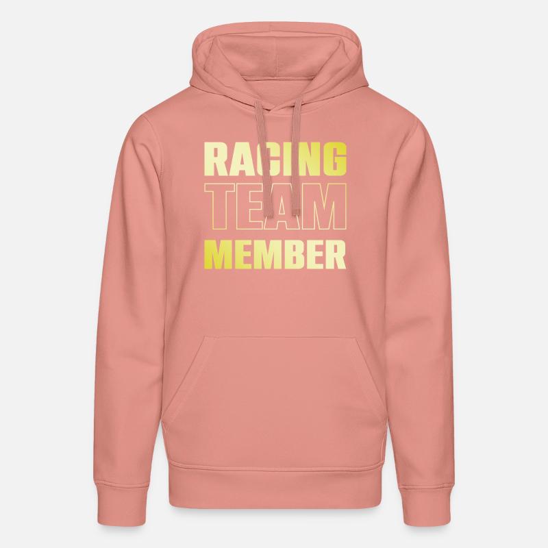 Équipe de course - Sweat à capuche bio DRUMMER Stanley/Stella Unisexe - rose poudré