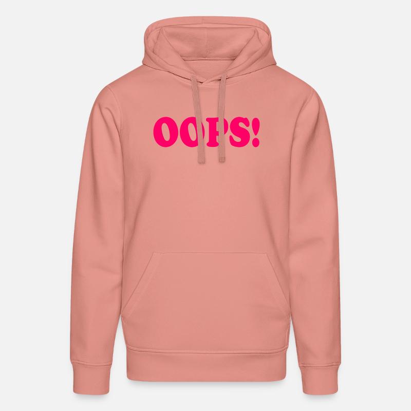 Oops - Sweat à capuche bio DRUMMER Stanley/Stella Unisexe - rose poudré