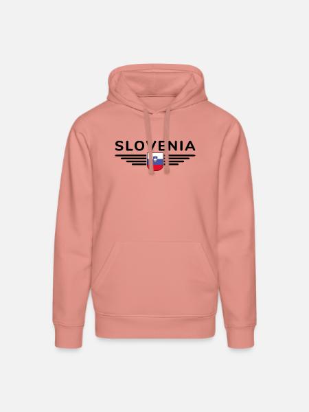Stylish Slovenia design - Stanley/Stella DRUMMER Unisex Organic Hoodie - canyon pink