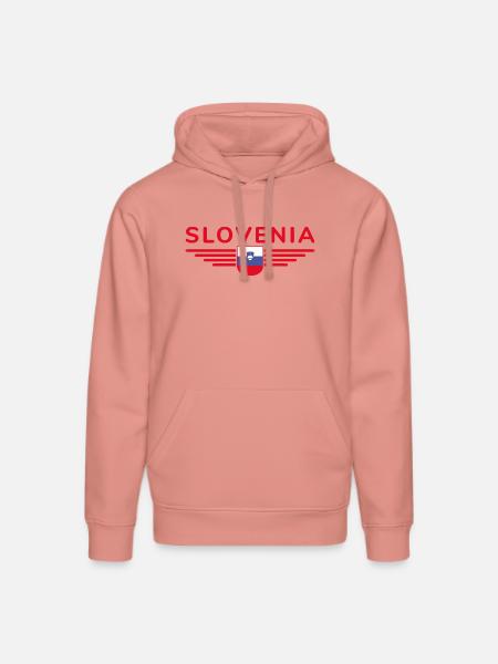 Stylish Slovenia design - Stanley/Stella DRUMMER Unisex Organic Hoodie - canyon pink