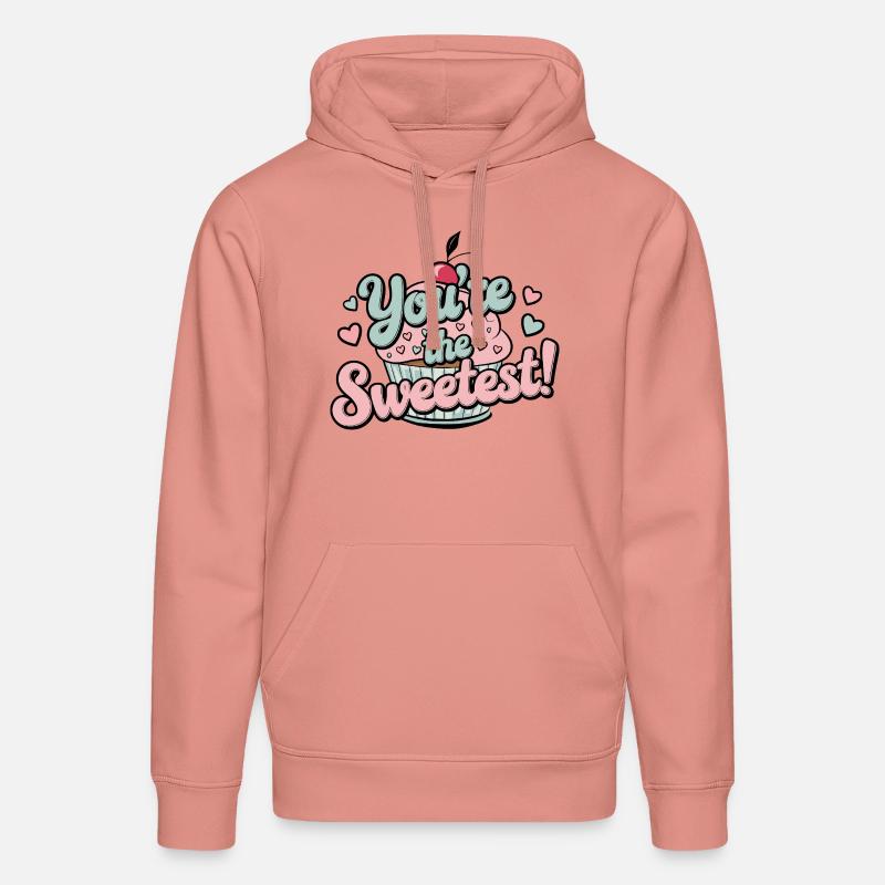 Tu es le plus doux - Sweat à capuche bio DRUMMER Stanley/Stella Unisexe - rose poudré