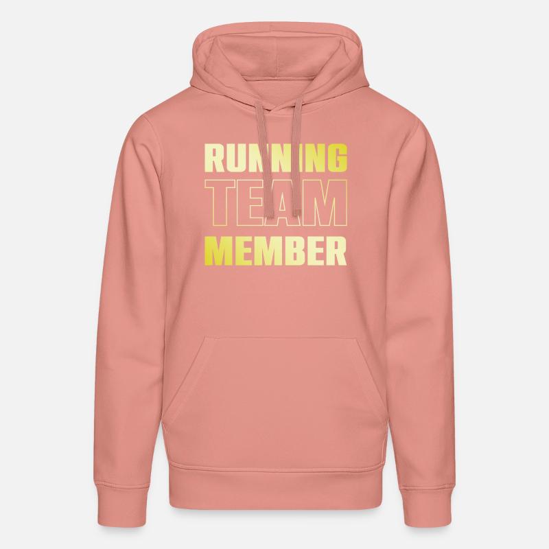 Équipe de course - Sweat à capuche bio DRUMMER Stanley/Stella Unisexe - rose poudré