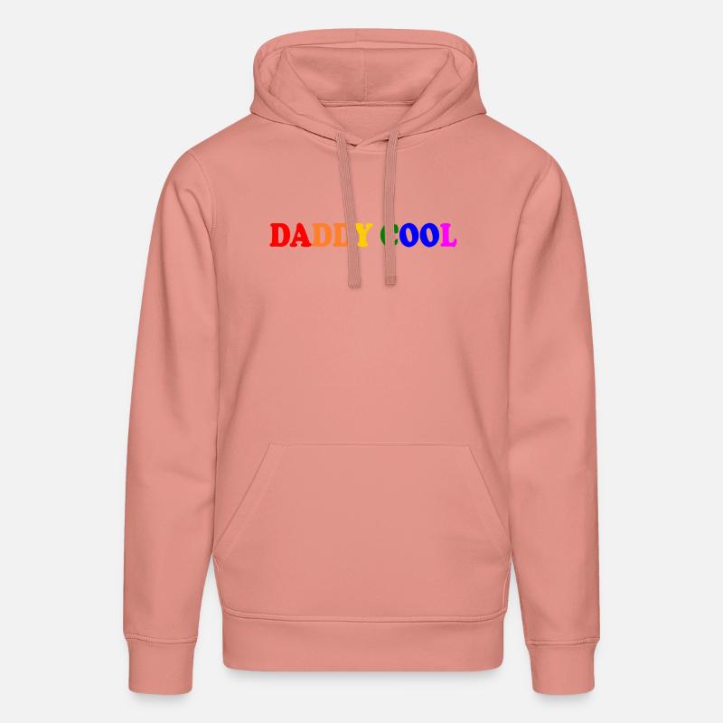 Daddy cool - Sweat à capuche bio DRUMMER Stanley/Stella Unisexe - rose poudré