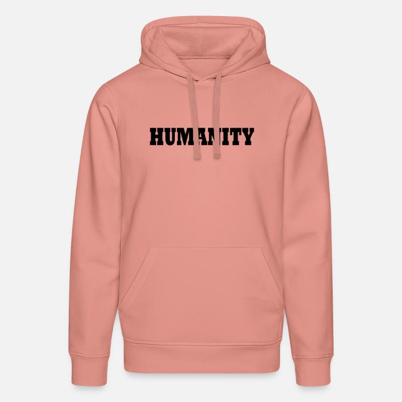 Humanity - Sweat à capuche bio DRUMMER Stanley/Stella Unisexe - rose poudré
