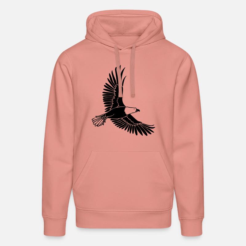Aigle - Sweat à capuche bio DRUMMER Stanley/Stella Unisexe - rose poudré