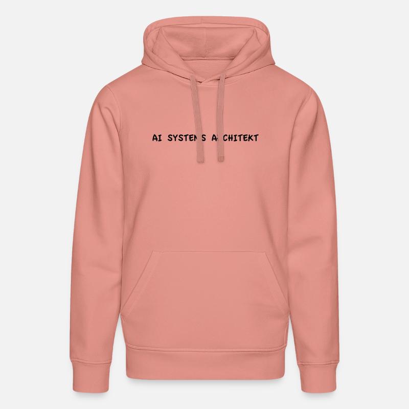 Architecte de systèmes d’IA - Sweat à capuche bio DRUMMER Stanley/Stella Unisexe - rose poudré