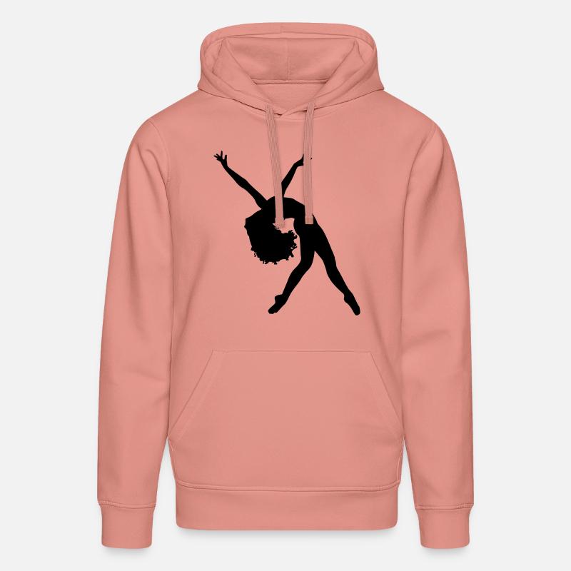 danseuse - Sweat à capuche bio DRUMMER Stanley/Stella Unisexe - rose poudré